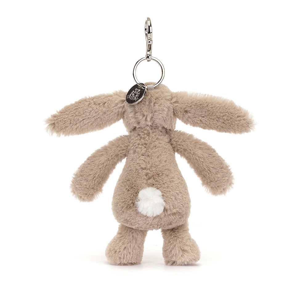 Beige Jellycat Blossom Bunny Petal Bag Charm | US-AWPE28760