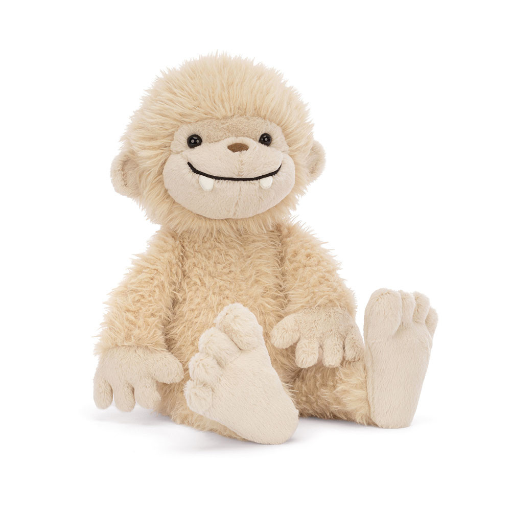 Beige Jellycat Bucky Bigfoot | US-LIWB81059