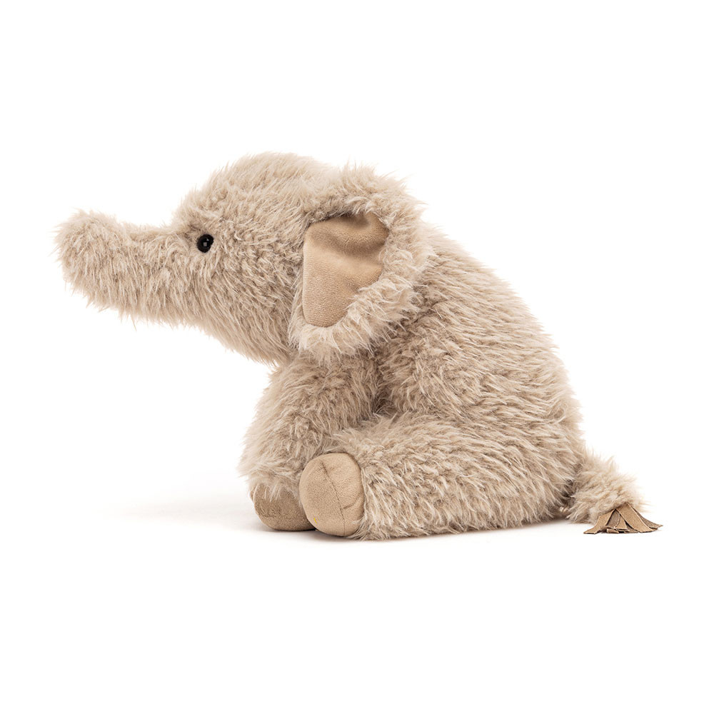 Beige Jellycat Curvie Elephant | US-DSXB71502