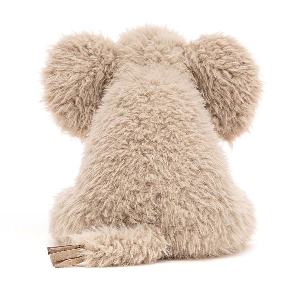 Beige Jellycat Curvie Elephant | US-DSXB71502