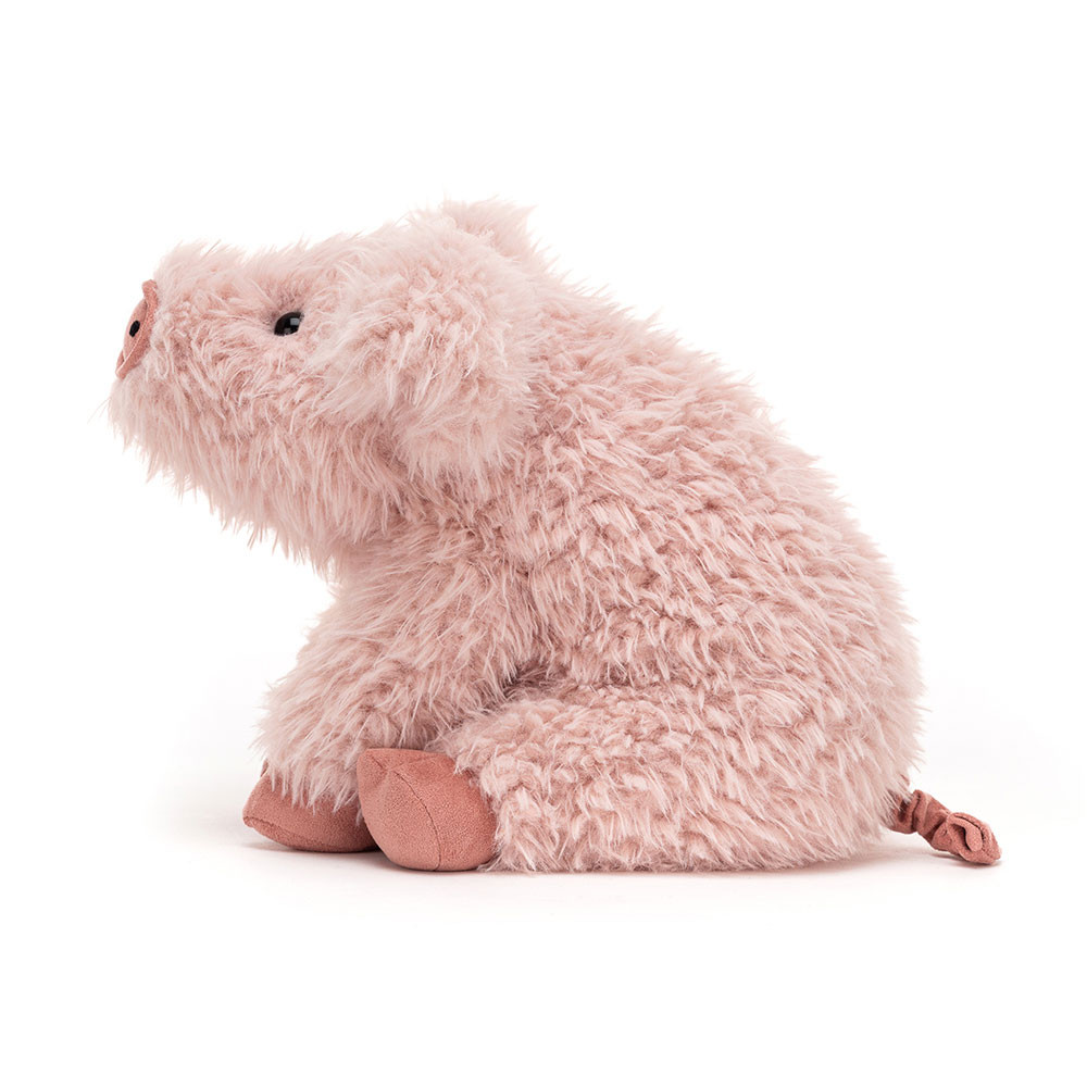 Beige Jellycat Curvie Pig | US-SHPW30861