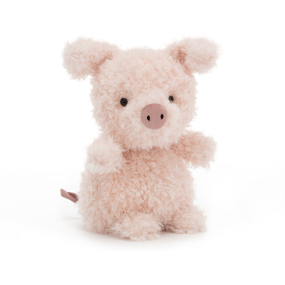 Beige Jellycat Little Pig | US-TLZF81032