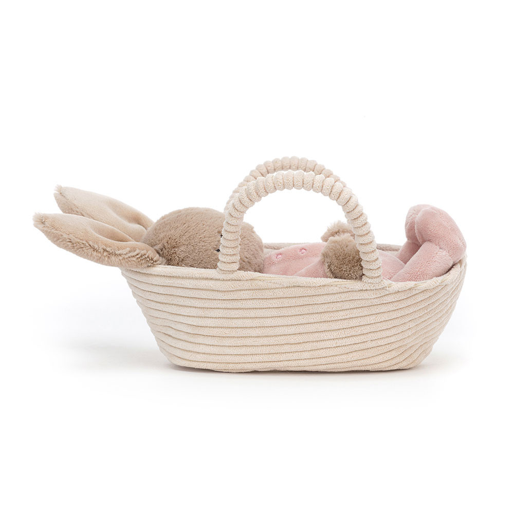 Beige Jellycat Rock-a-Bye Bunny | US-BYPO93046