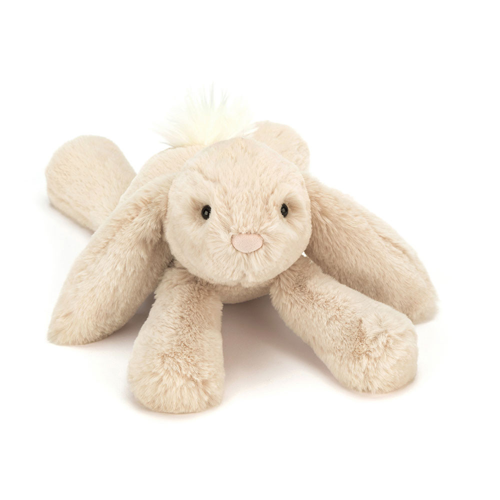 Beige Jellycat Smudge Rabbit | US-ZMGH85107