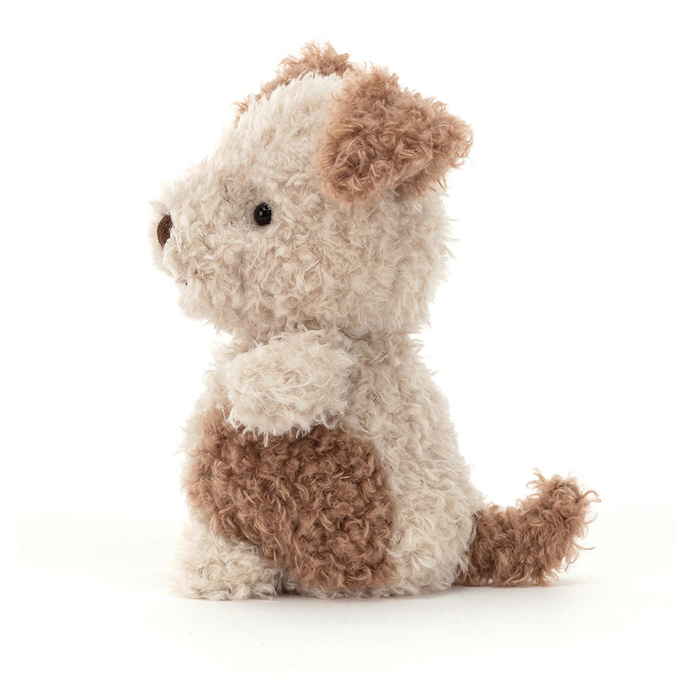 Beige / Brown Jellycat Little Pup | US-TWEI70854