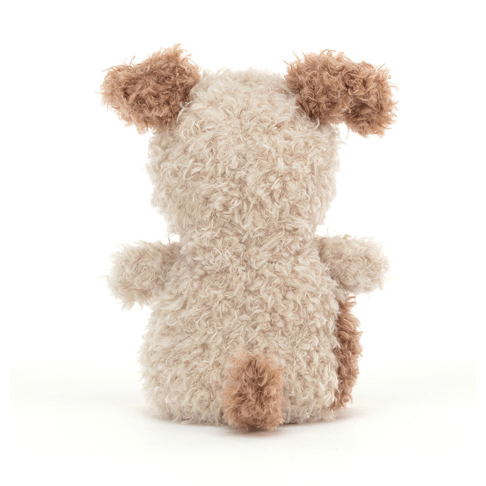 Beige / Brown Jellycat Little Pup | US-TWEI70854