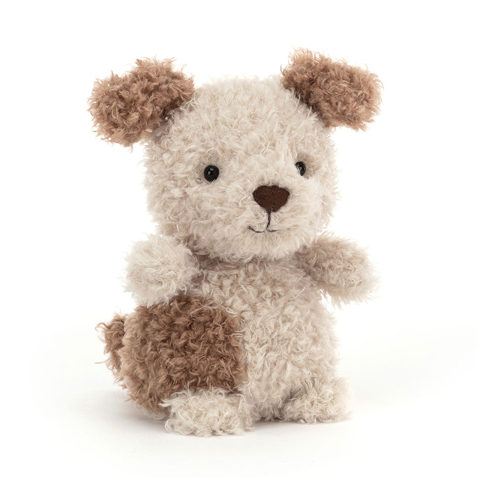 Beige / Brown Jellycat Little Pup | US-TWEI70854