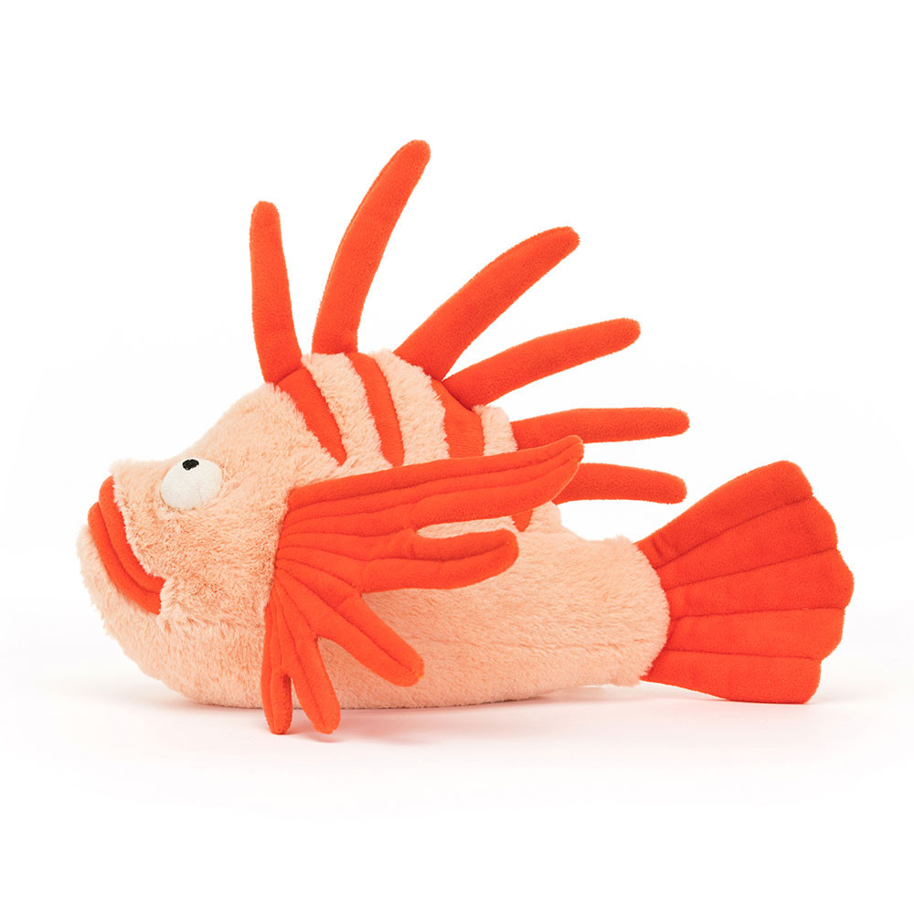 Beige / Orange Jellycat Lois Lionfish | US-CFXK84730