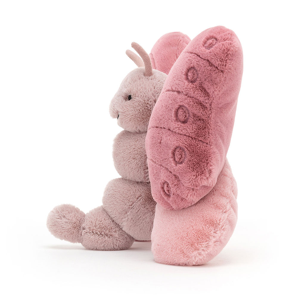 Beige / Pink Jellycat Beatrice Butterfly | US-CAPI86971