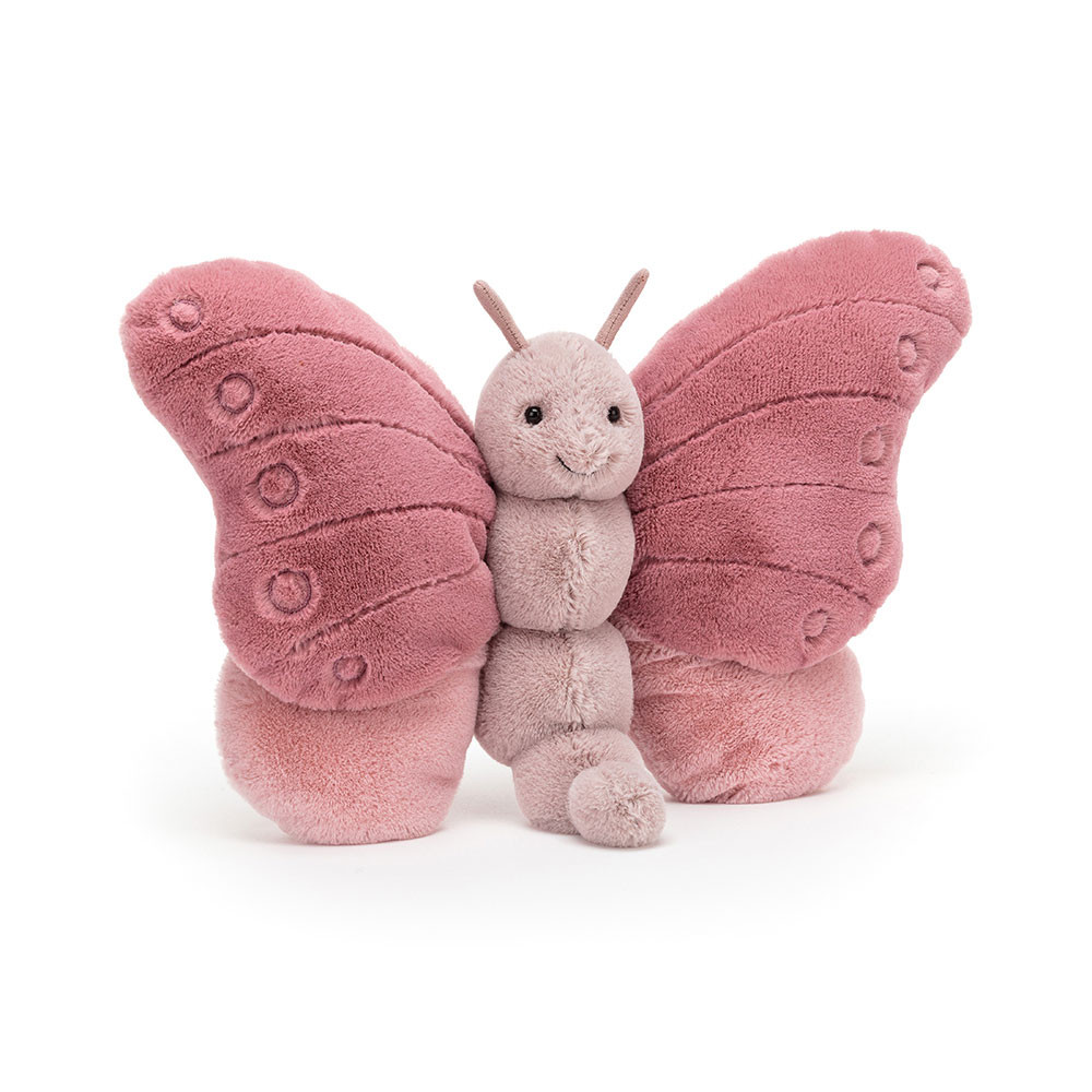 Beige / Pink Jellycat Beatrice Butterfly | US-CAPI86971