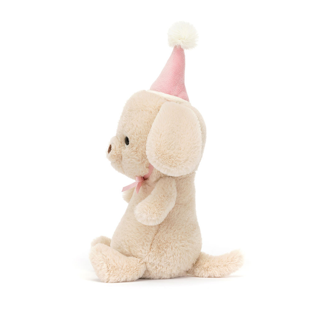 Beige / Pink Jellycat Jollipop Puppy | US-IXVA03958