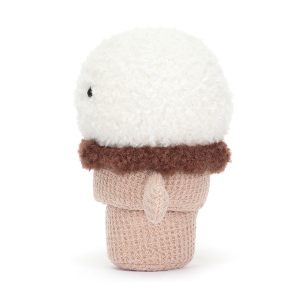 Beige / White Jellycat Amuseables Ice Cone | US-FDPQ78536