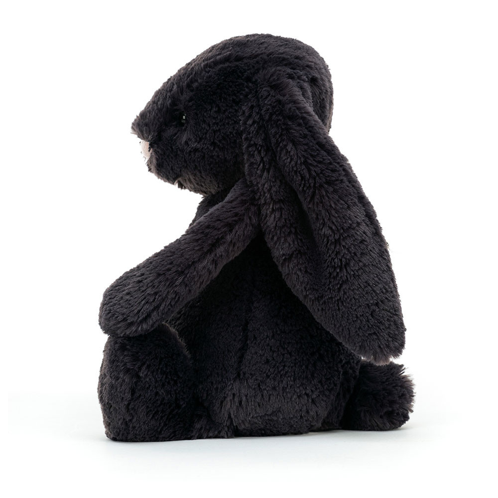 Black Jellycat Bashful Bunny | US-VIXH60197