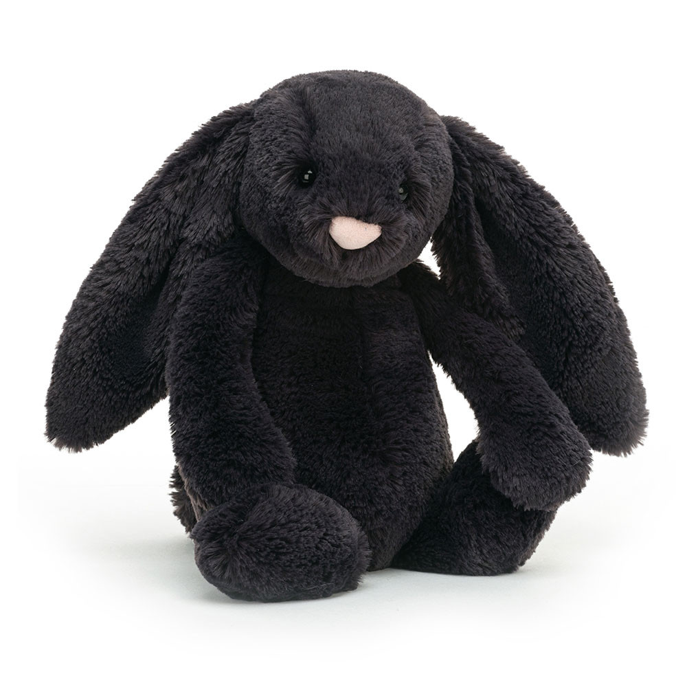 Black Jellycat Bashful Bunny | US-VIXH60197