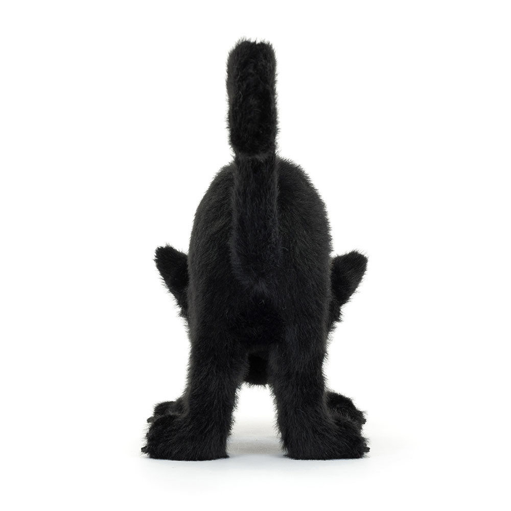 Black Jellycat Spookipaws Cat | US-RCJY07412