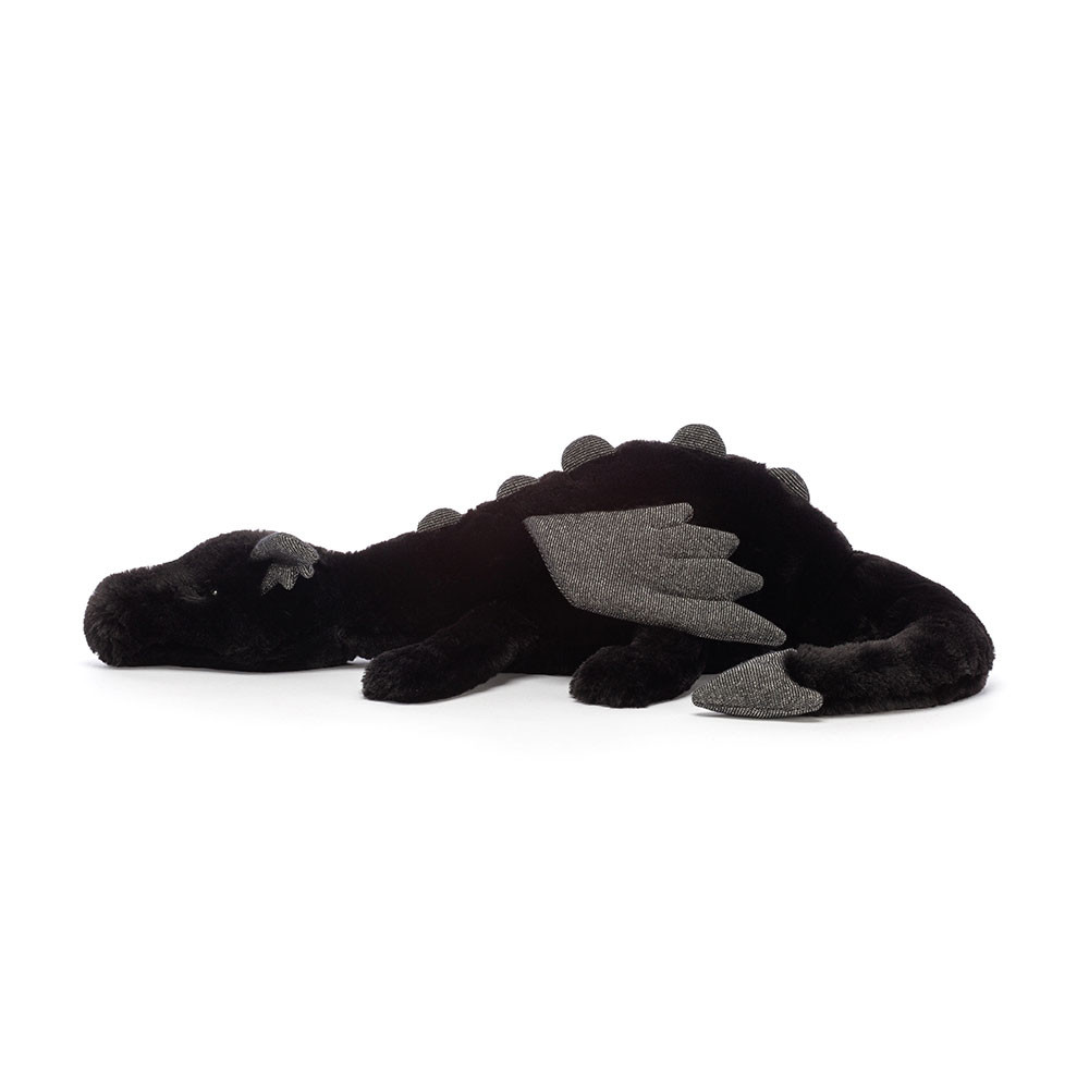 Black / Grey Jellycat Onyx Dragon | US-URDO48279