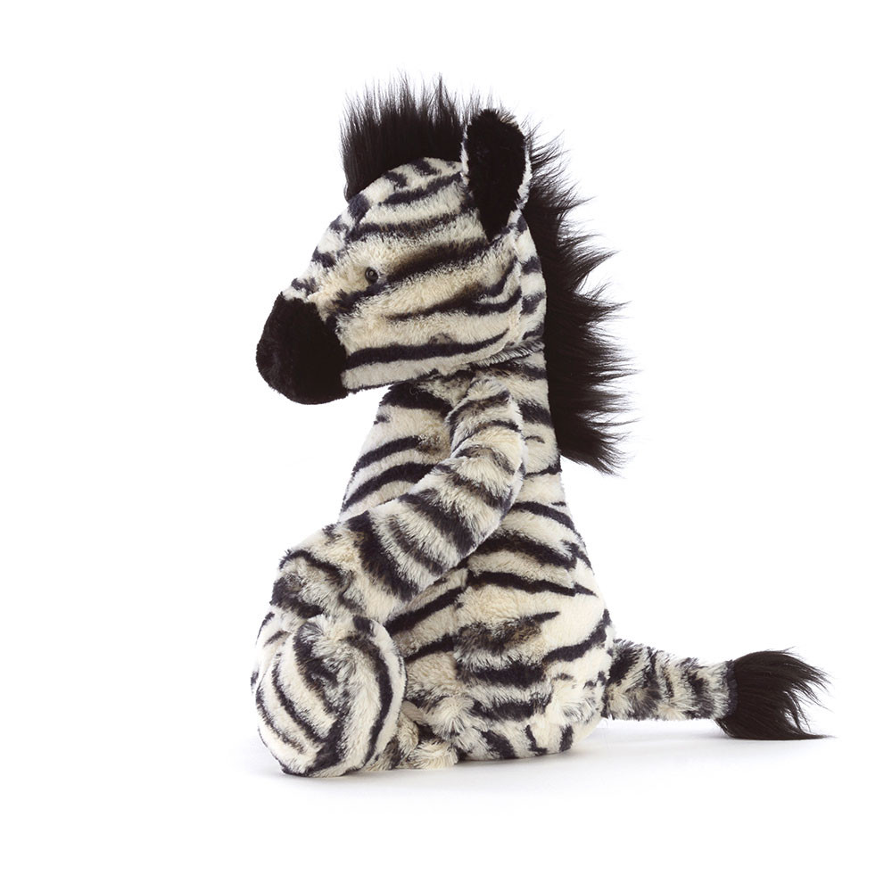 Black / White Jellycat Bashful Zebra | US-MPNO63250