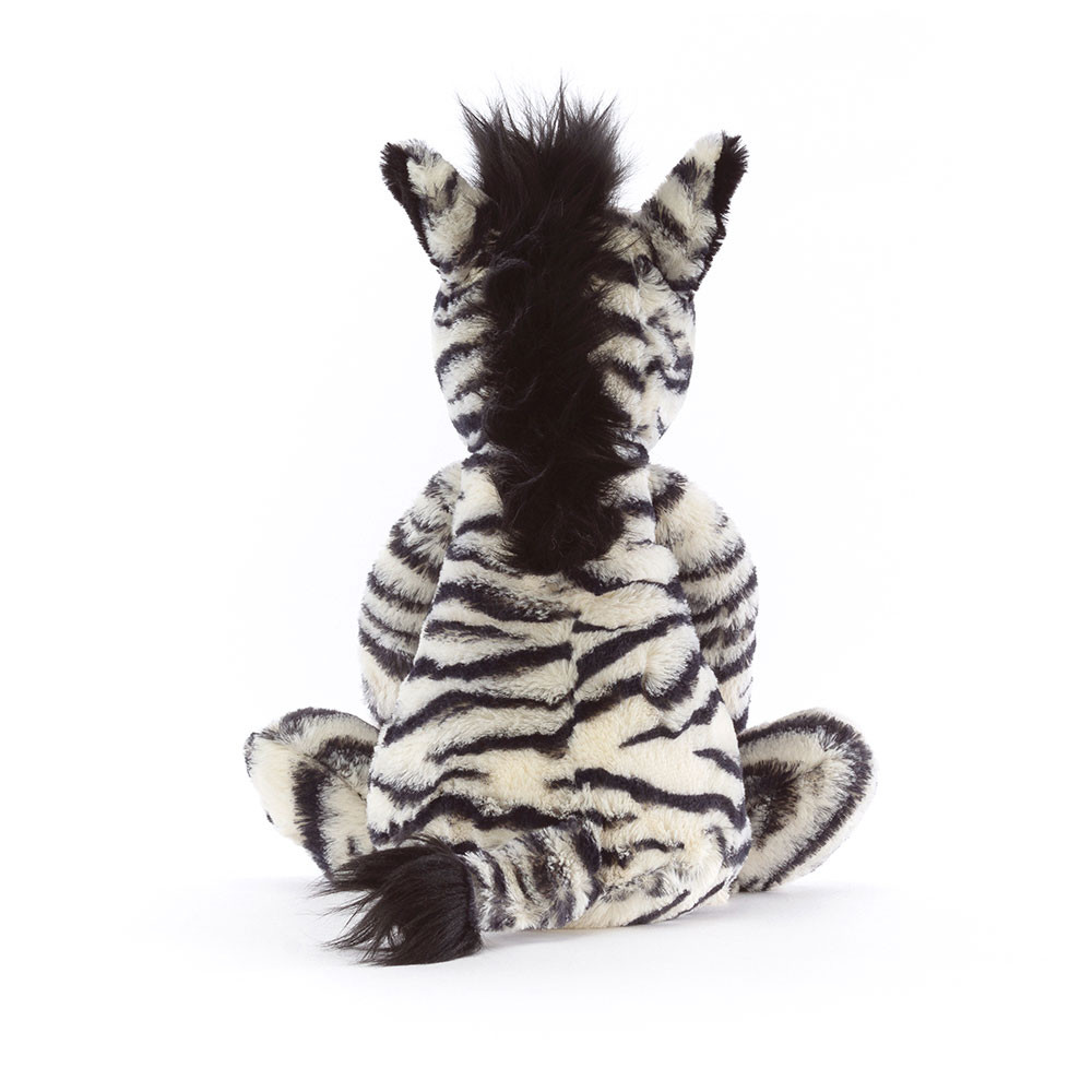 Black / White Jellycat Bashful Zebra | US-MPNO63250