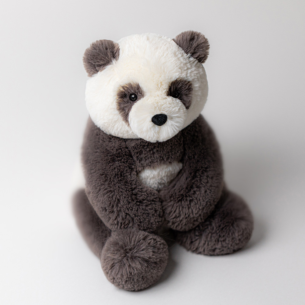 Black / White Jellycat Harry Panda Cub | US-MCHY51978