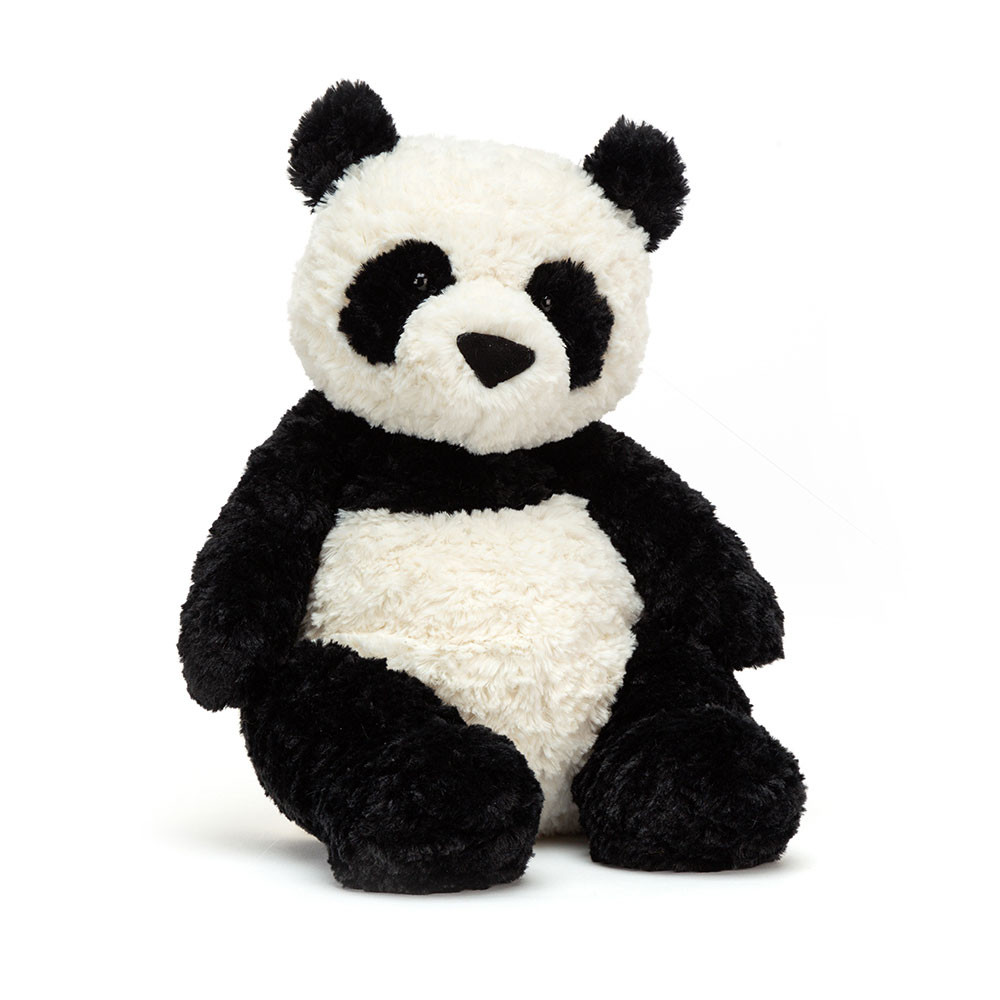 Black / White Jellycat Montgomery Panda | US-PSNF12493