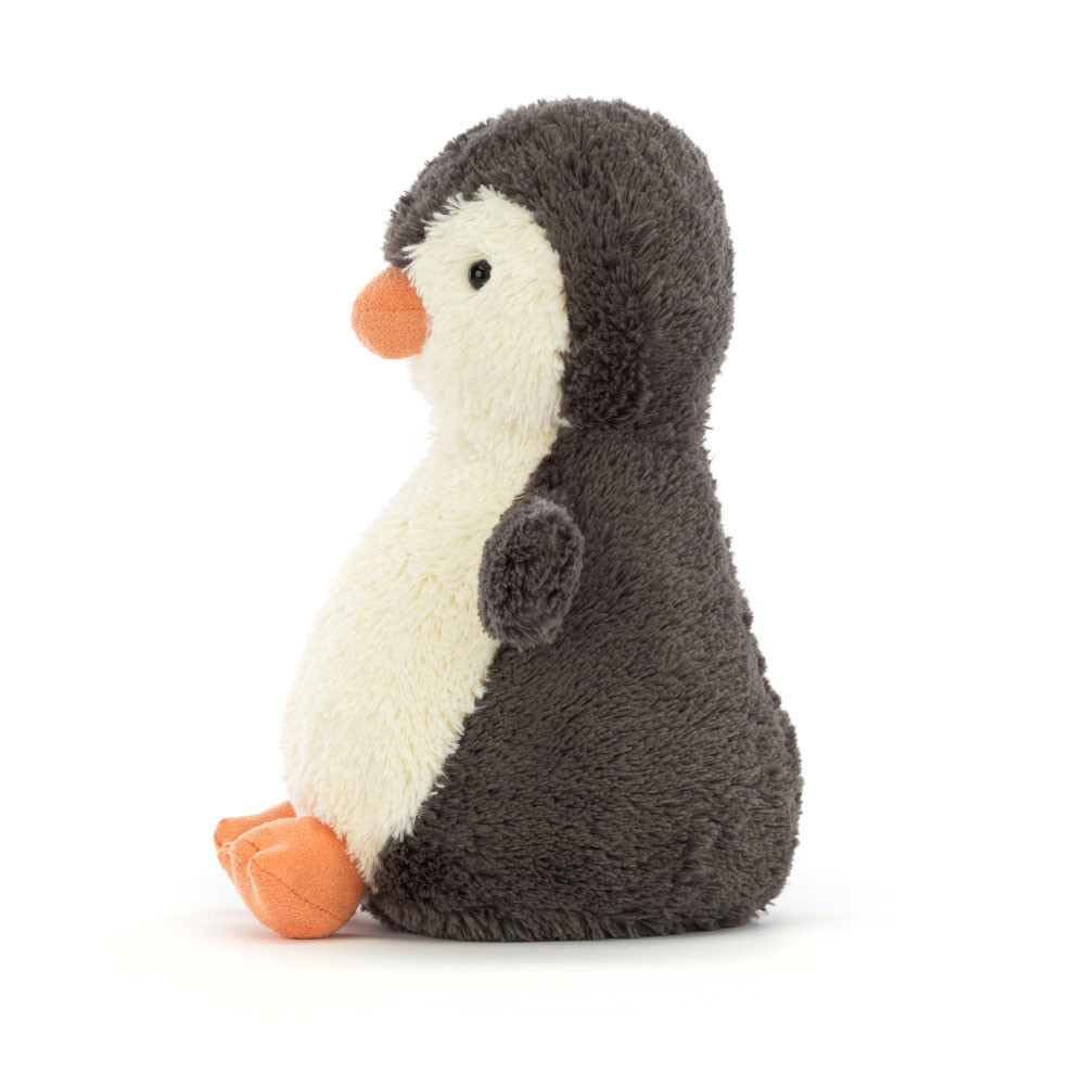 Black / White Jellycat Peanut Penguin | US-FDNA68394