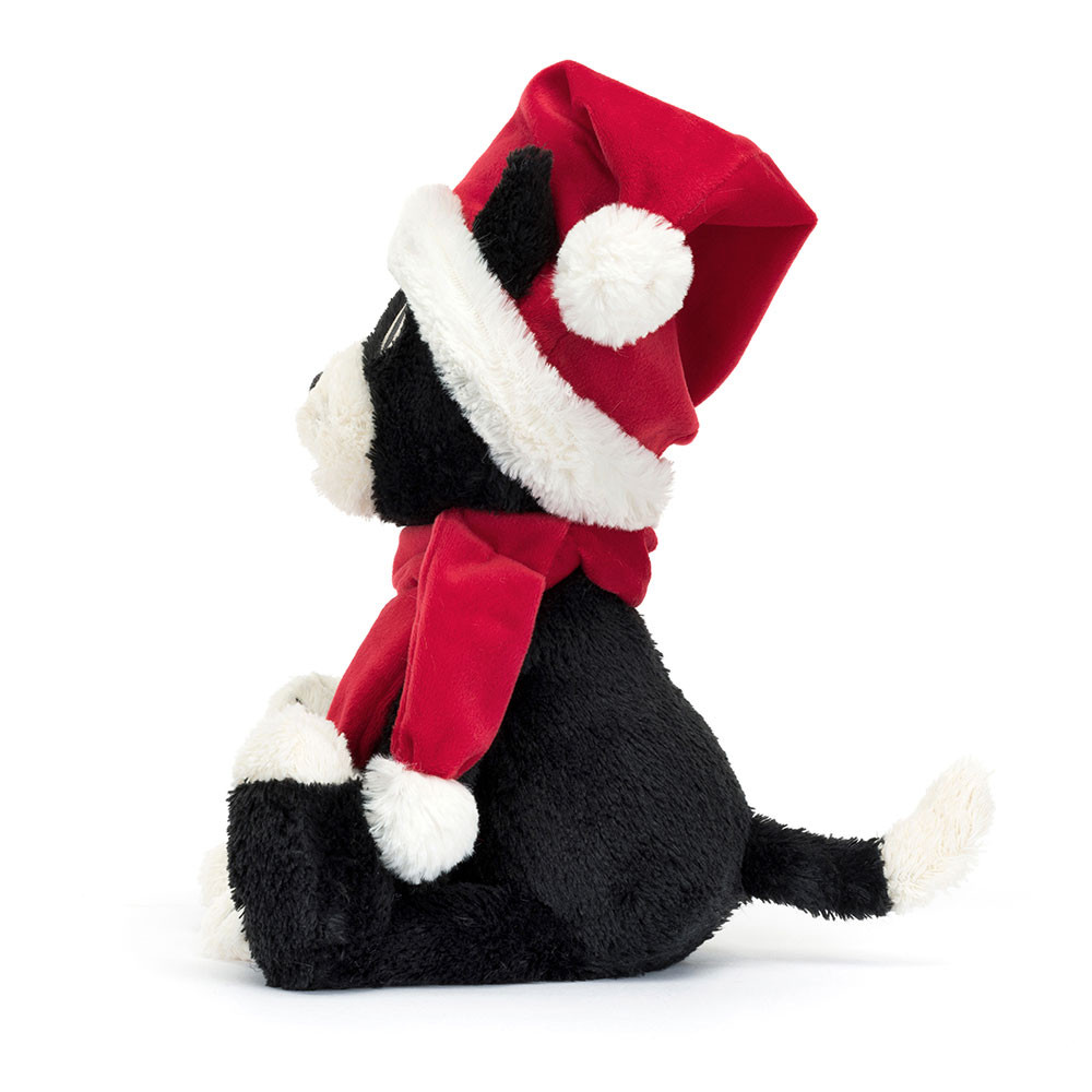 Black / White / Red Jellycat Christmas Jellycat Jack | US-SZTU79268