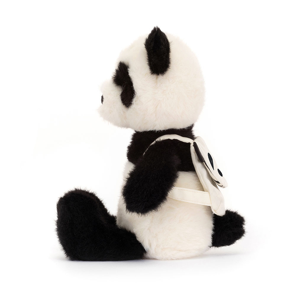 Black / Whtie Jellycat Backpack Panda | US-DPNW70594