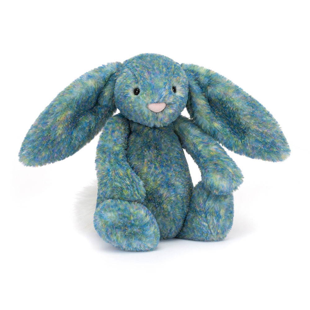 Blue Jellycat Bashful Luxe Bunny Azure | US-EAQW18592