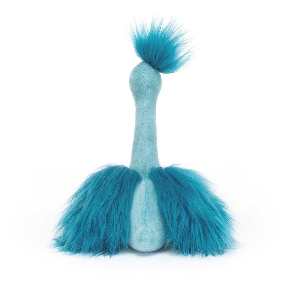 Blue Jellycat Fou Fou Peacock | US-WIXN34198