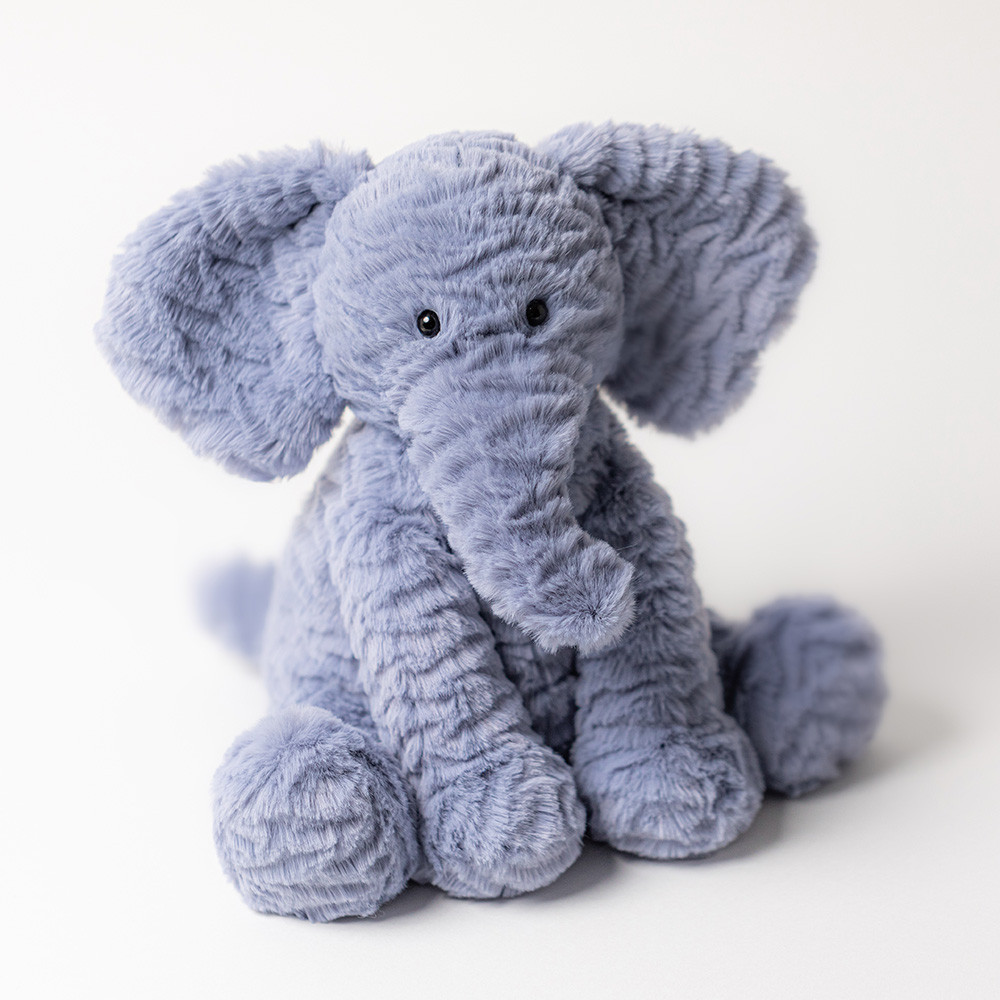 Blue Jellycat Fuddlewuddle Elephant | US-LXSG84670