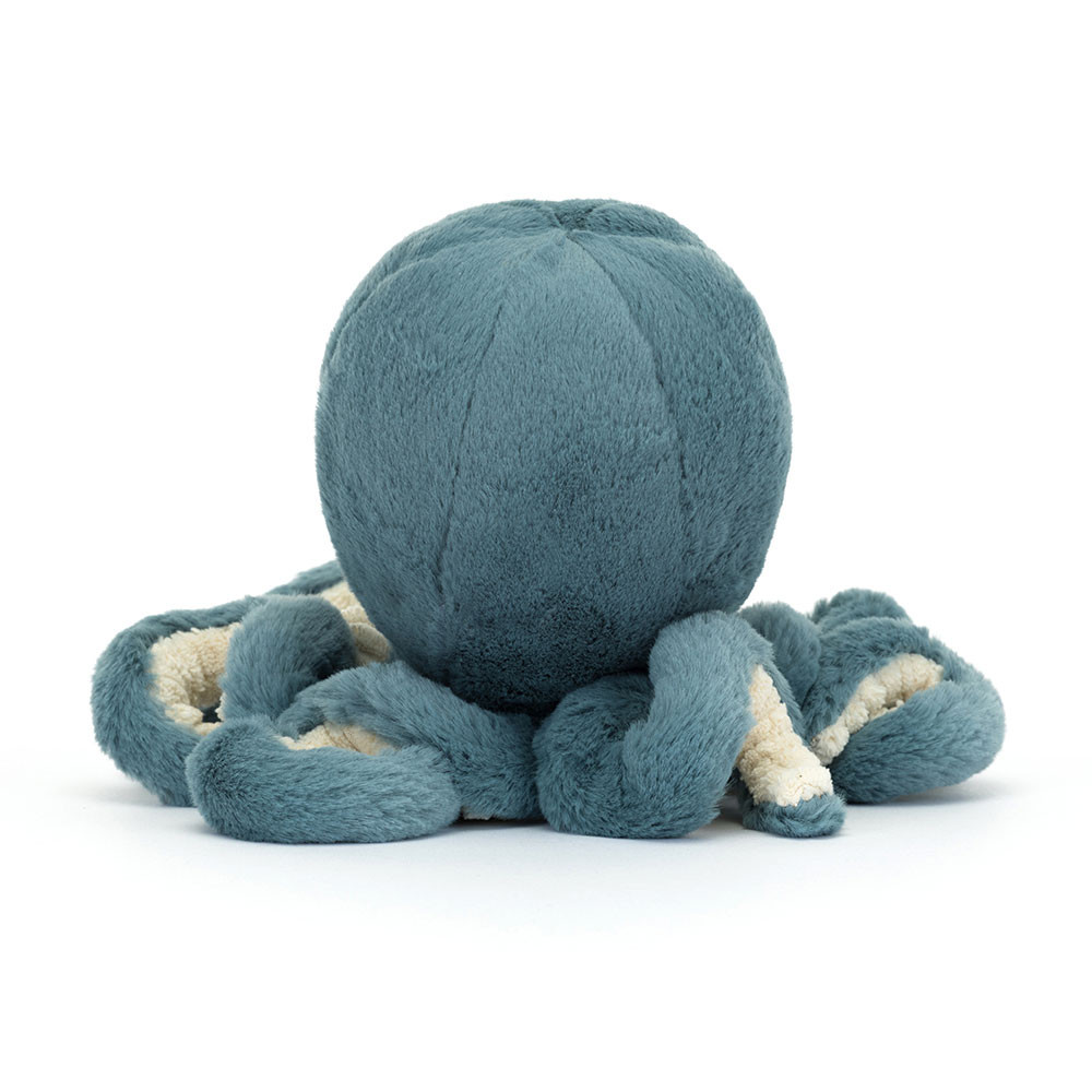 Blue / Cream Jellycat Storm Octopus | US-HBZD64537