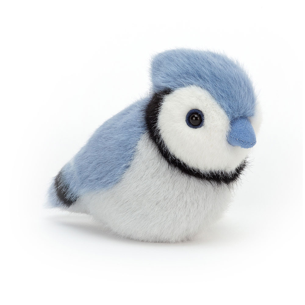 Blue / Light Grey Jellycat Birdling Jay | US-UPZY23184