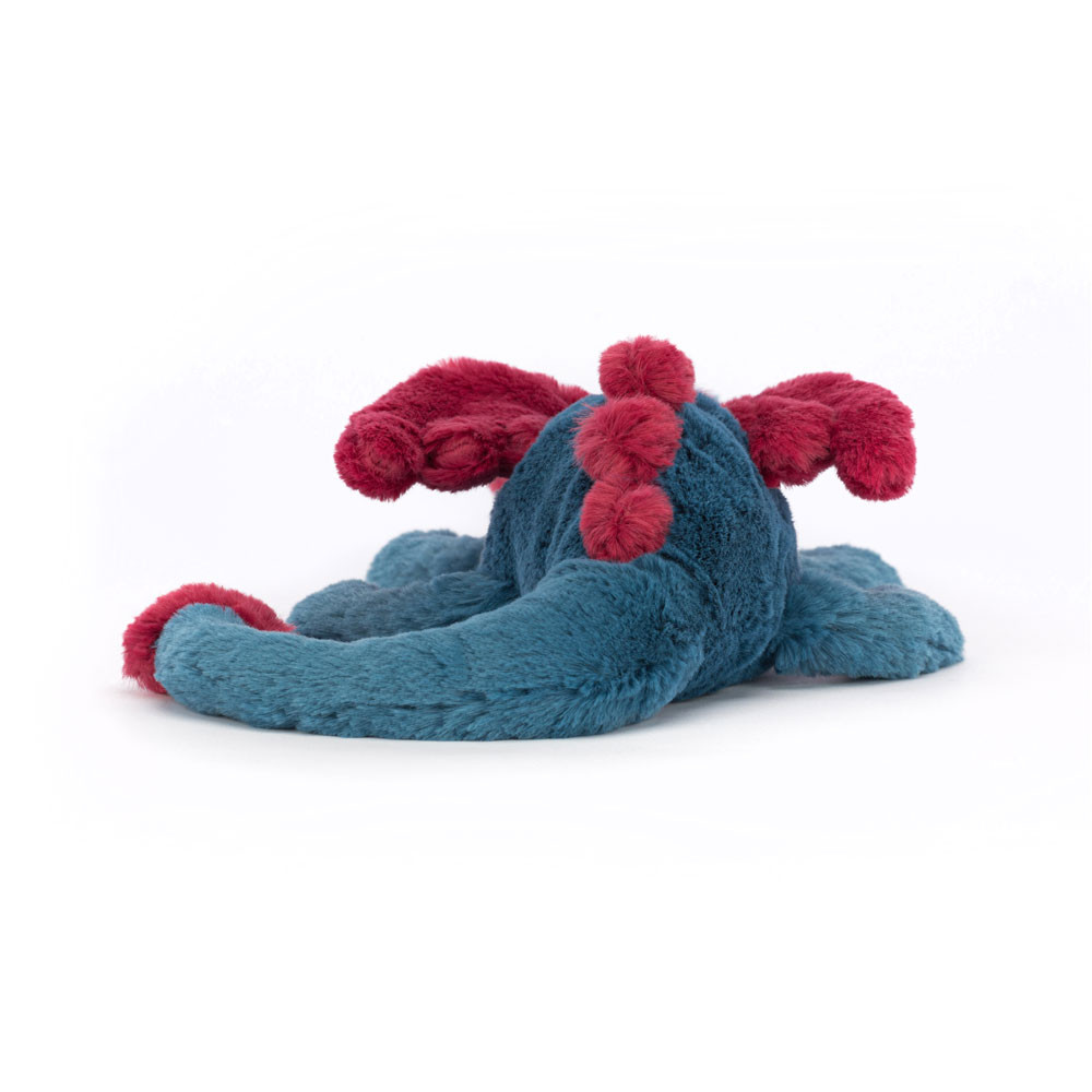 Blue / Red Jellycat Dexter Dragon | US-GLVK69028