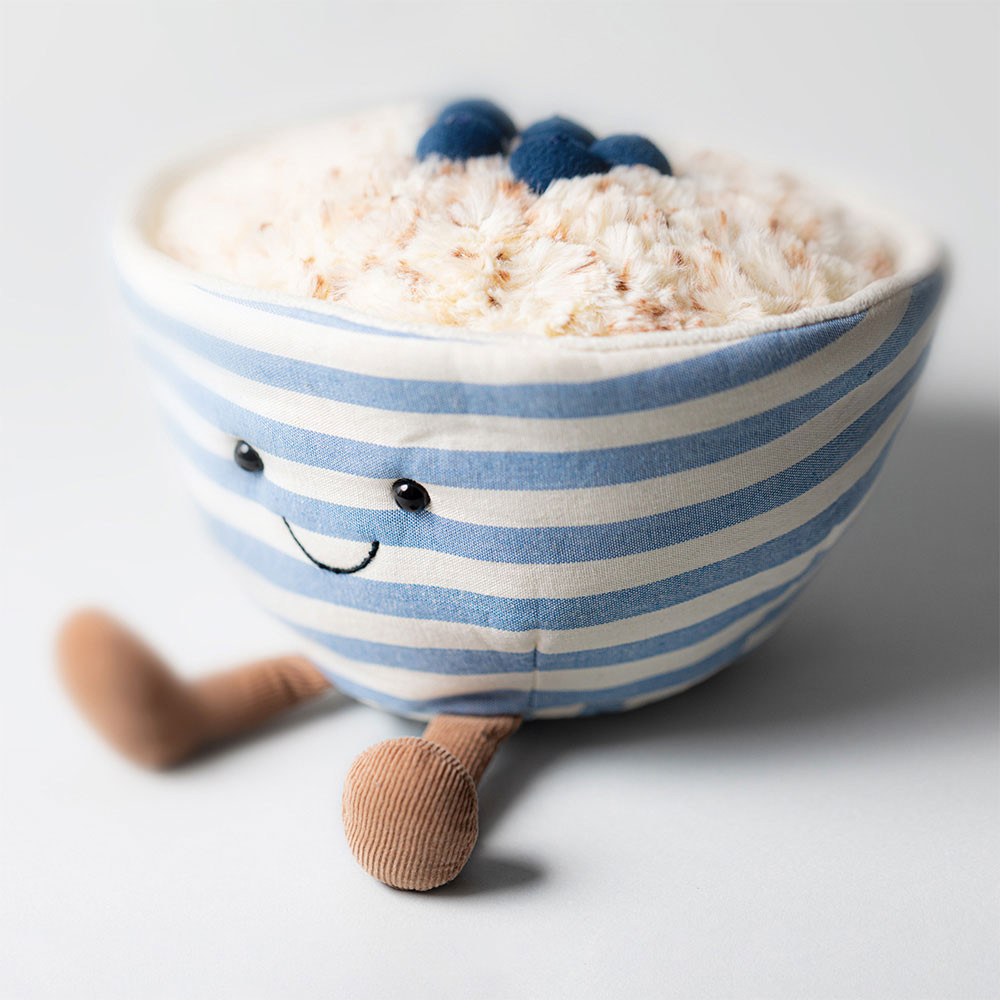 Blue / White Jellycat Amuseables Oats | US-LZKI89247