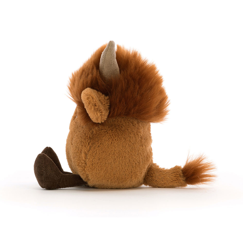 Brown Jellycat Amuseabean Highland Cow | US-JXGE01632