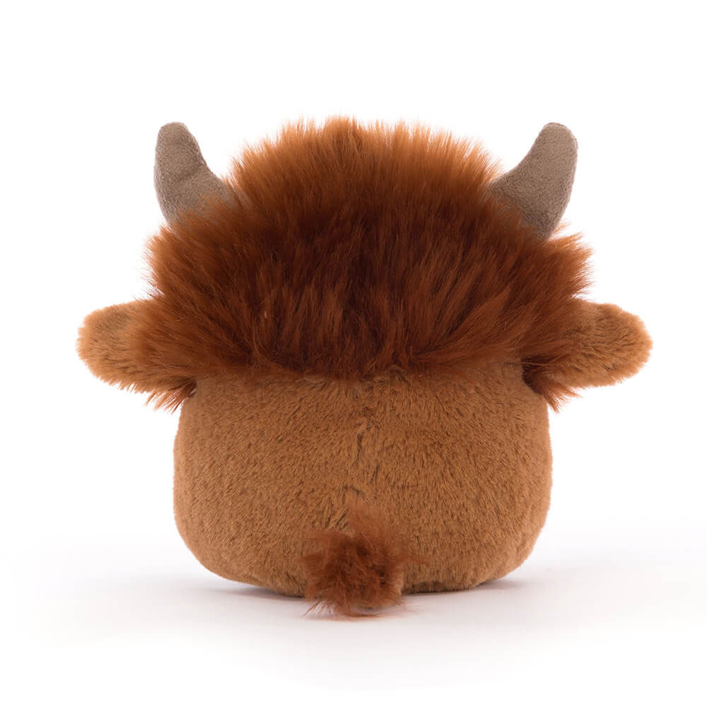 Brown Jellycat Amuseabean Highland Cow | US-JXGE01632