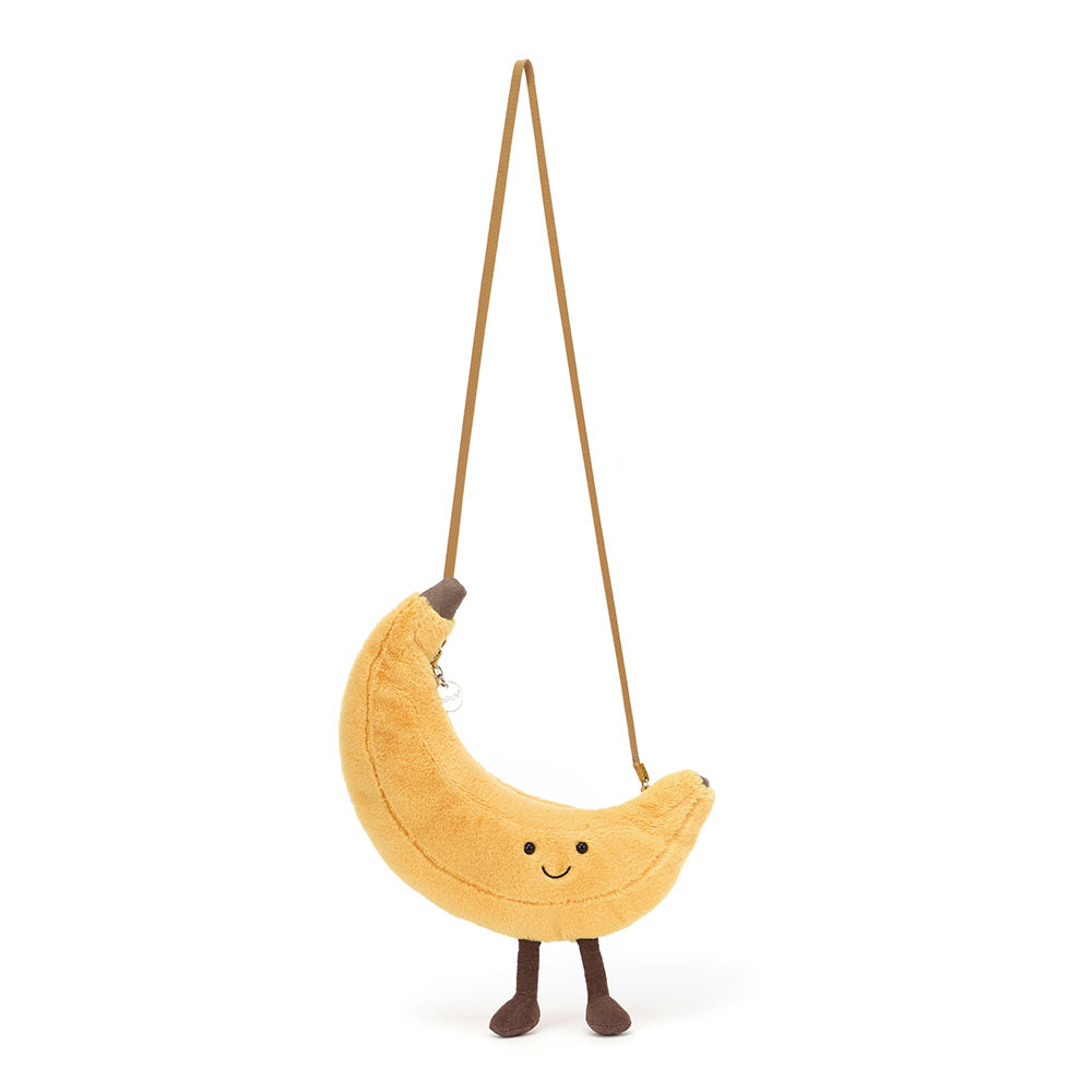 Brown Jellycat Amuseables Banana Bag | US-CYQG36452