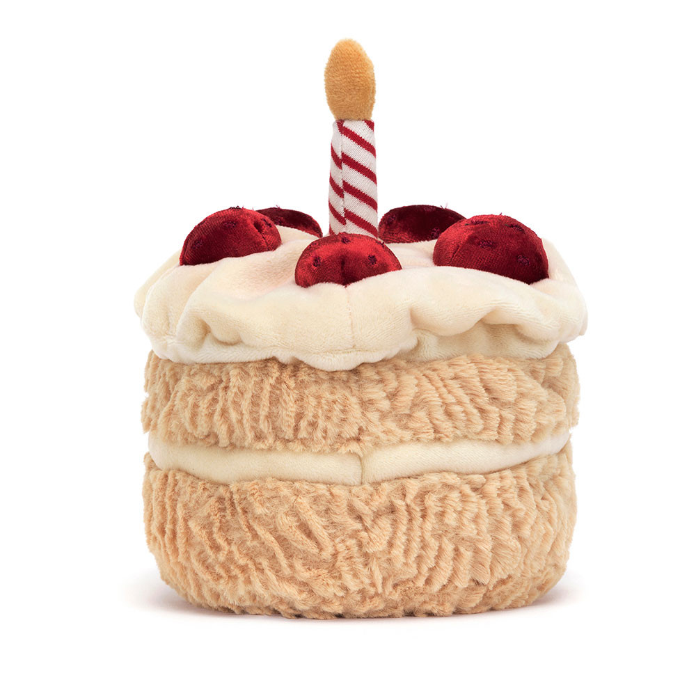 Brown Jellycat Amuseables Birthday Cake | US-SRJG76195