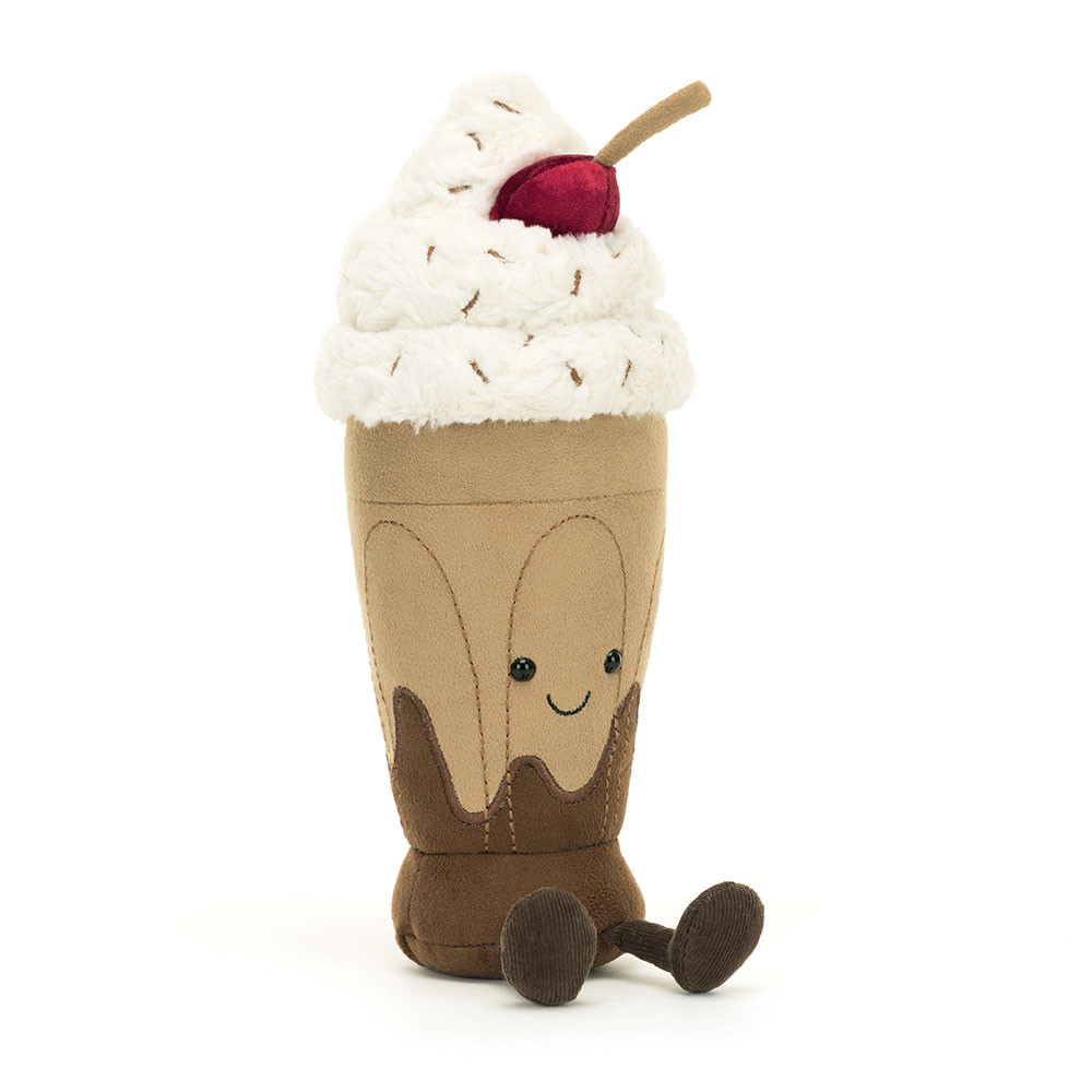 Brown Jellycat Amuseables Chocolate Milkshake | US-URDI16478