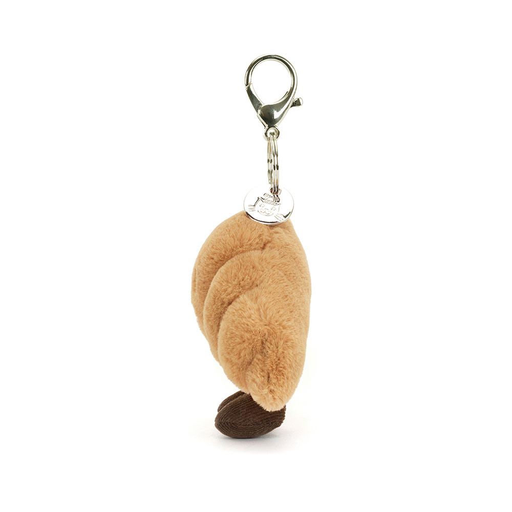 Brown Jellycat Amuseables Croissant Bag Charm | US-KZQO20437