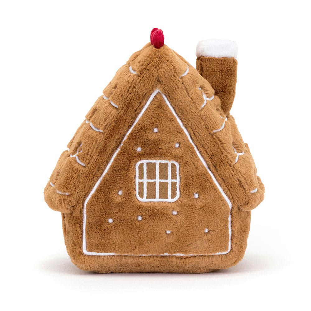 Brown Jellycat Amuseables Gingerbread House | US-KMDU61923