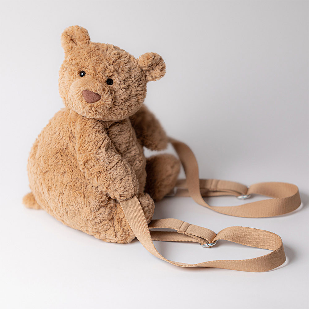 Brown Jellycat Bartholomew Bear Backpack | US-AWGC80529