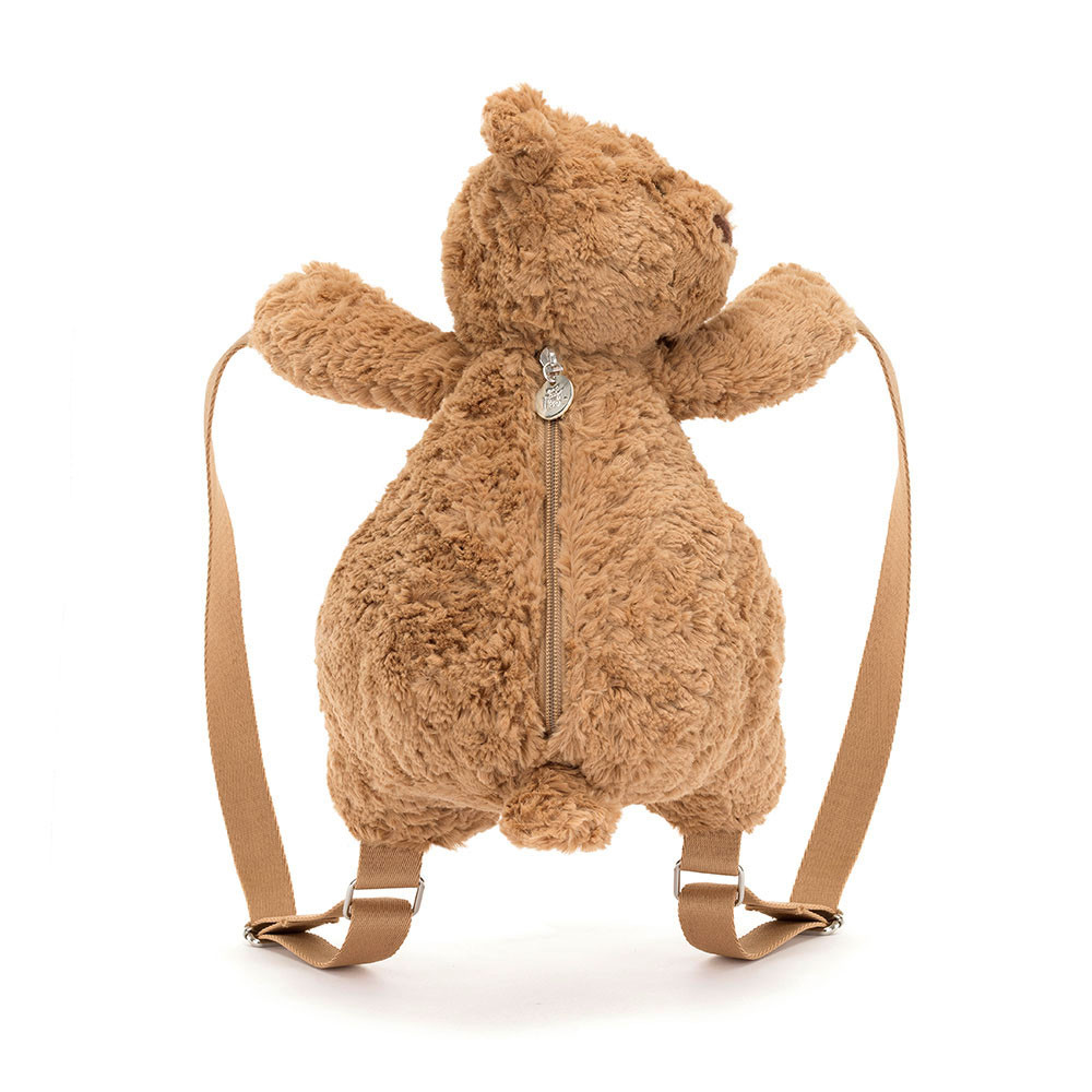 Brown Jellycat Bartholomew Bear Backpack | US-AWGC80529