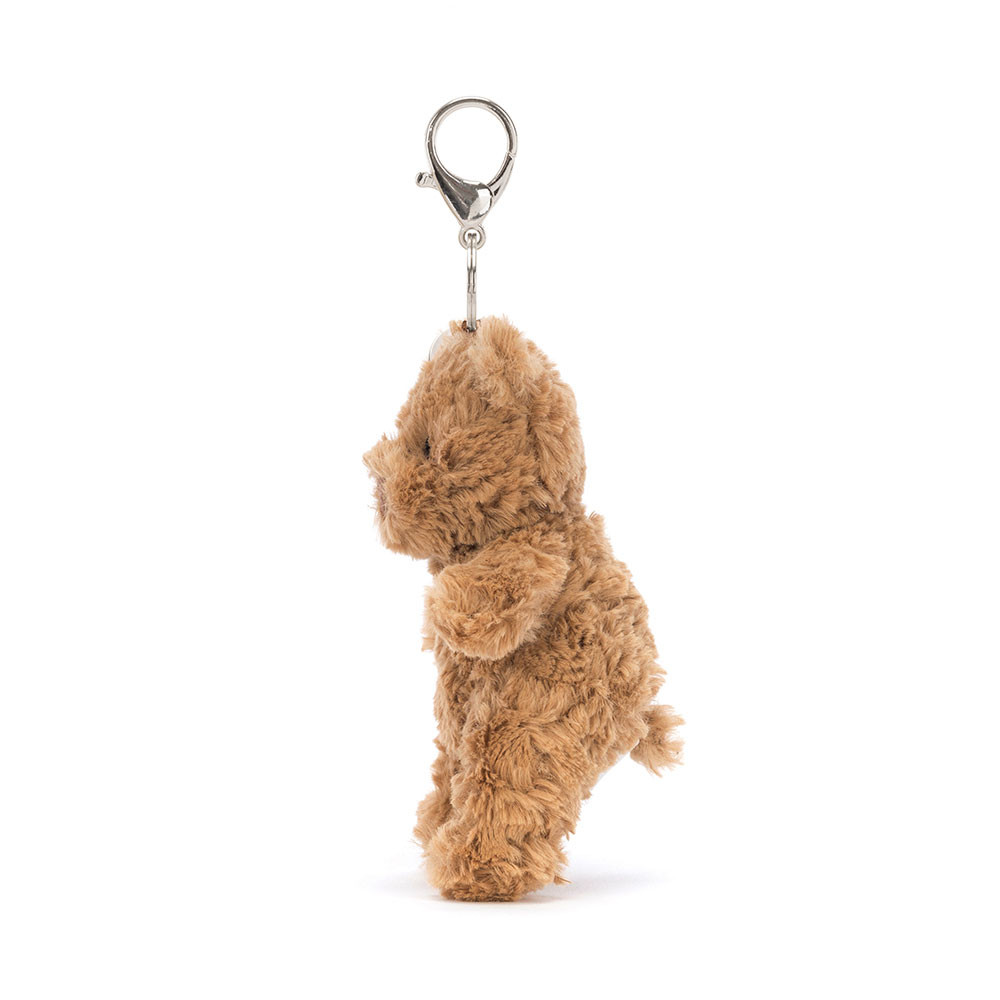 Brown Jellycat Bartholomew Bear Bag Charm | US-PDUH48279