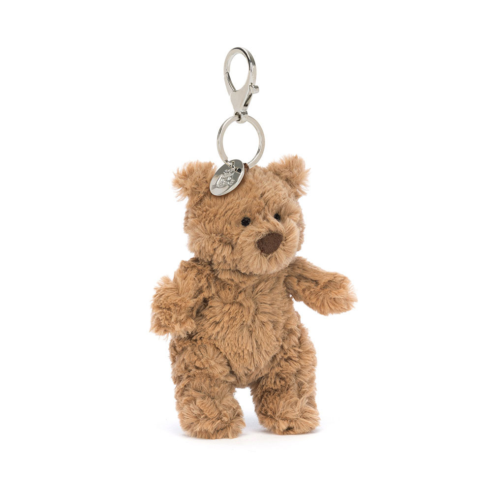 Brown Jellycat Bartholomew Bear Bag Charm | US-PDUH48279