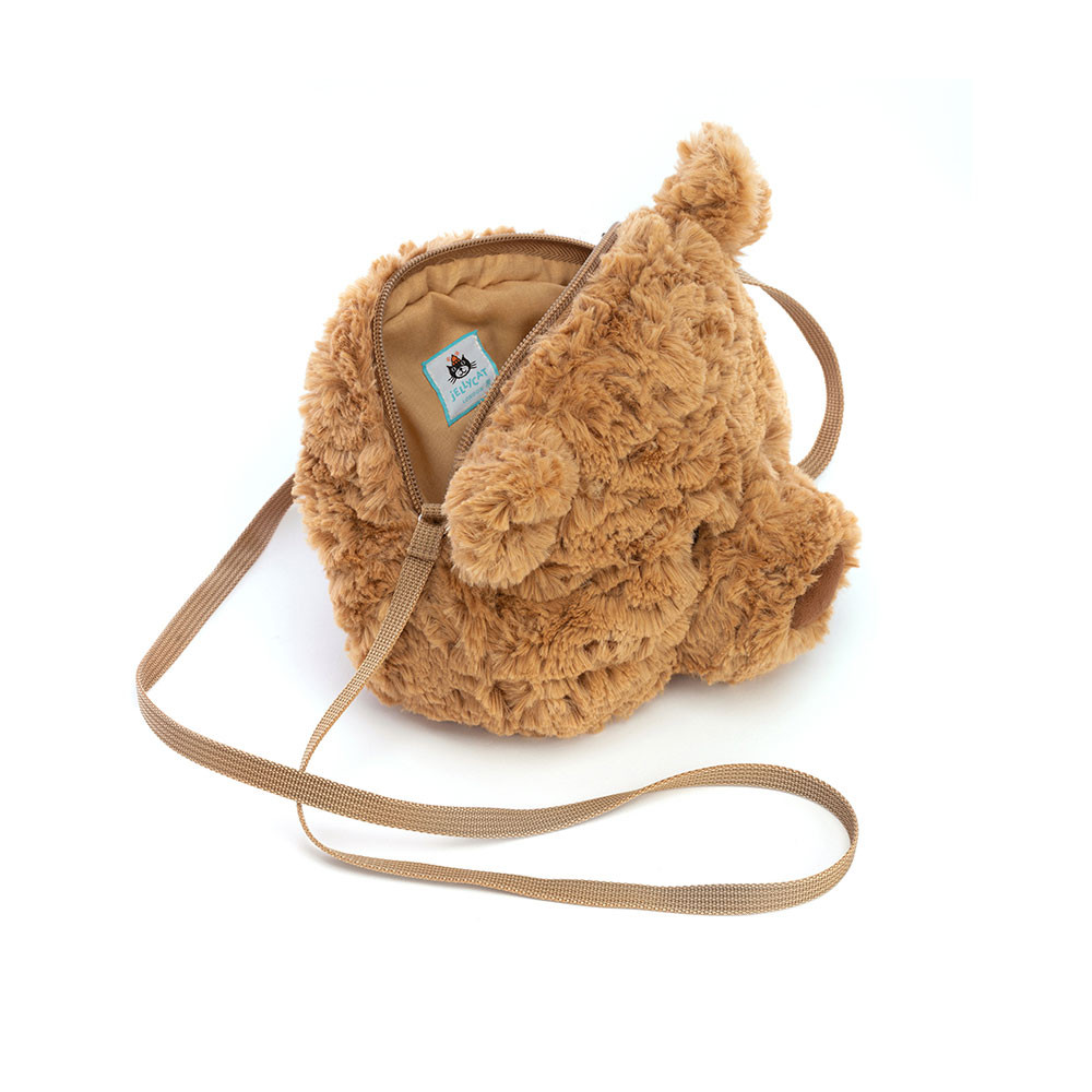 Brown Jellycat Bartholomew Bear Bag | US-BNAY61294