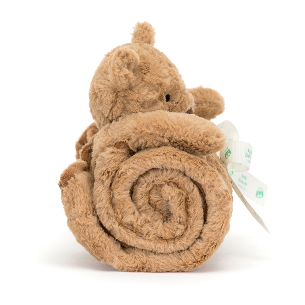 Brown Jellycat Bartholomew Bear Blankie | US-VGAJ75163