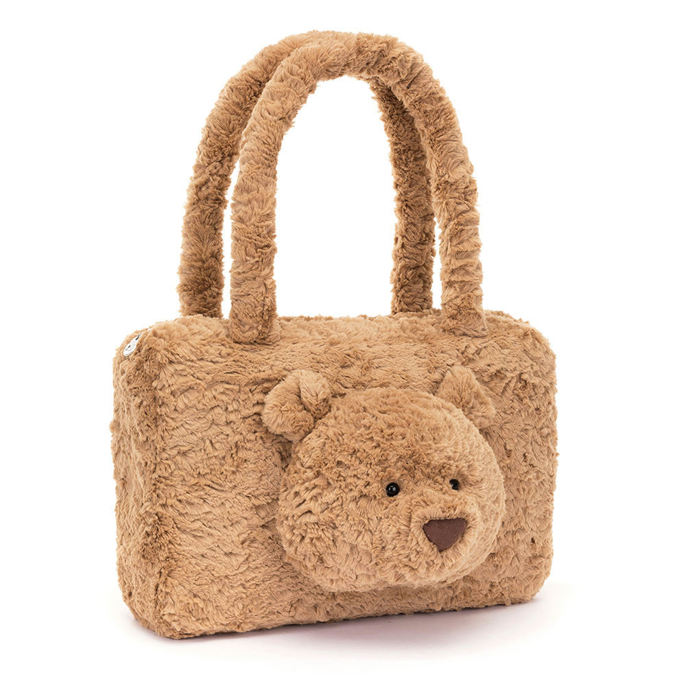 Brown Jellycat Bartholomew Bear Tote Bag | US-EACZ01645