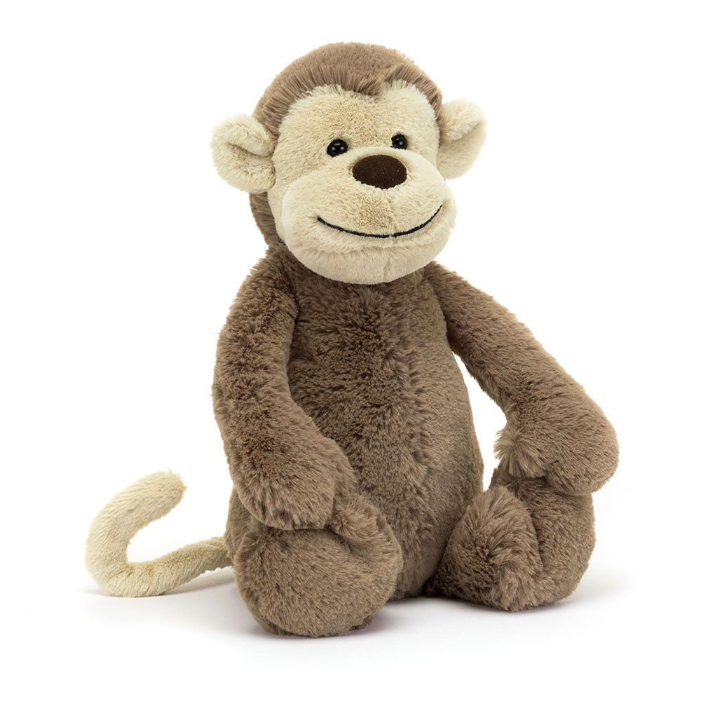 Brown Jellycat Bashful Monkey | US-WMUO96210