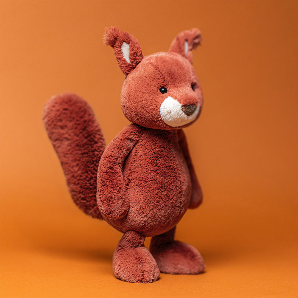 Brown Jellycat Bashful Squirrel | US-EYJW95368